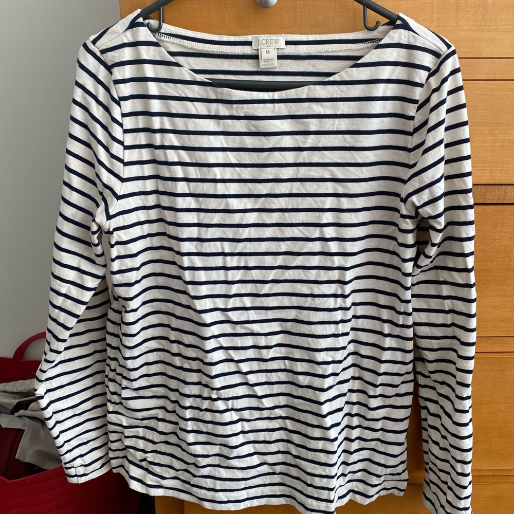 J Crew Striped Top